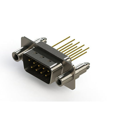 627-M09-323-BT6 by EDAC Inc. - CONNECTOR D-SUB PLUG 9POS VERT SLDR