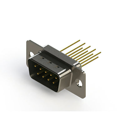 627-M09-323-GN1 by EDAC Inc. - CONNECTOR D-SUB PLUG 9POS VERT SLDR