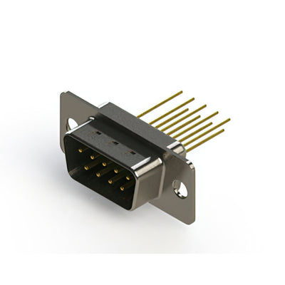 627-M09-323-GT1 by EDAC Inc. - CONNECTOR D-SUB PLUG 9POS VERT SLDR