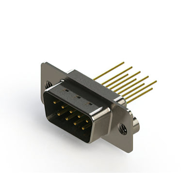 627-M09-323-GT2 by EDAC Inc. - CONNECTOR D-SUB PLUG 9POS VERT SLDR