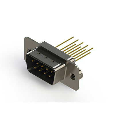 627-M09-323-LN2 by EDAC Inc. - CONNECTOR D-SUB PLUG 9POS VERT SLDR