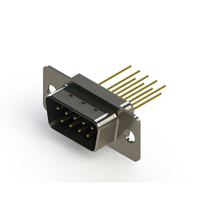 627-M09-323-LT1 by EDAC Inc. - CONNECTOR D-SUB PLUG 9POS VERT SLDR