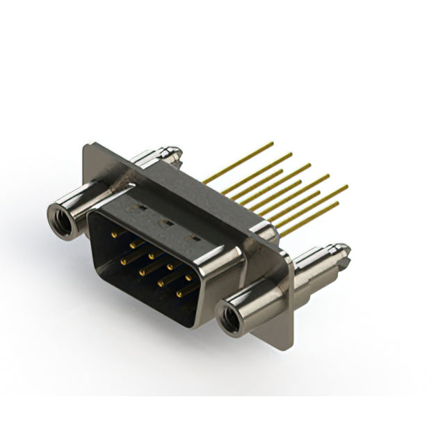 627-M09-323-LT6 by EDAC Inc. - CONNECTOR D-SUB PLUG 9POS VERT SLDR