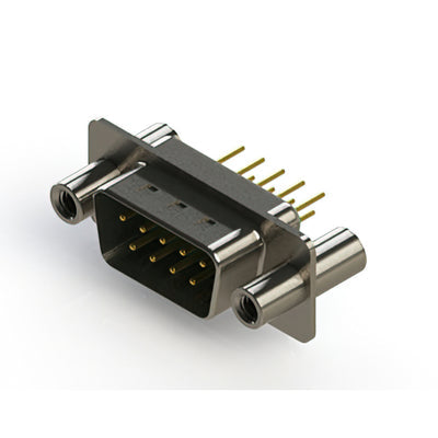 627-M09-620-GT4 by EDAC Inc. - 627M SERIES VERTICAL D-SUB PLUG