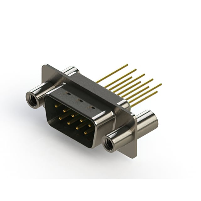 627-M09-623-GT4 by EDAC Inc. - CONNECTOR D-SUB PLUG 9POS VERT SLDR