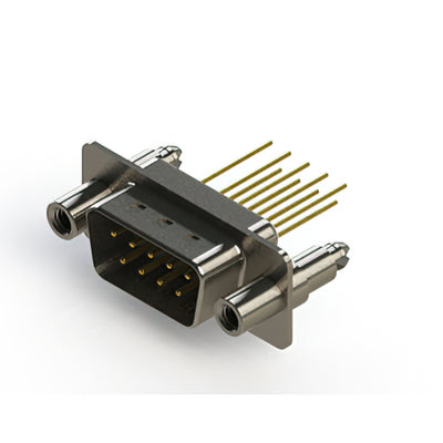 627-M09-623-WN6 by EDAC Inc. - CONNECTOR D-SUB PLUG 9POS VERT SLDR