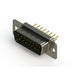 627-M15-220-GN1 by EDAC Inc. - 627M SERIES VERTICAL D-SUB PLUG