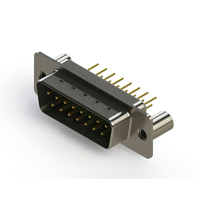 627-M15-220-GN3 by EDAC Inc. - 627M SERIES VERTICAL D-SUB PLUG