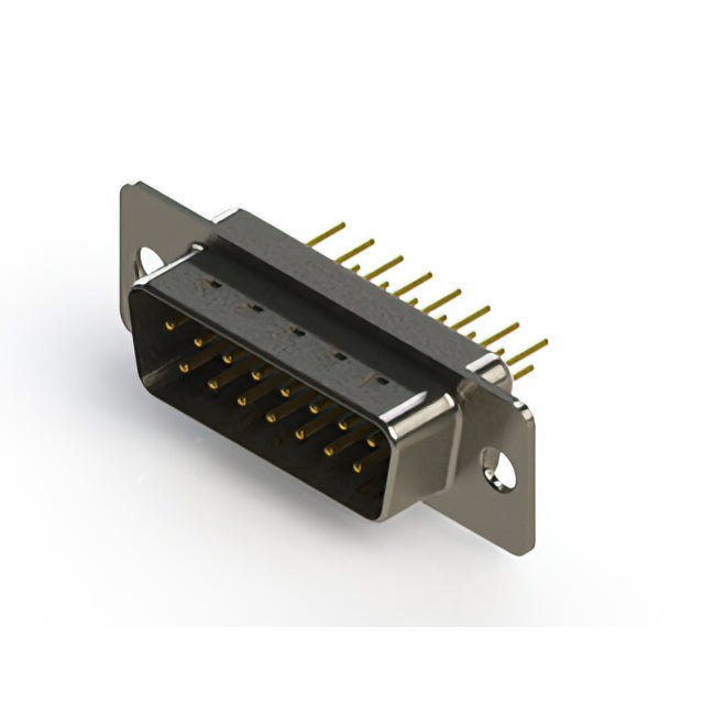 627-M15-220-WN1 by EDAC Inc. - 627M SERIES VERTICAL D-SUB PLUG