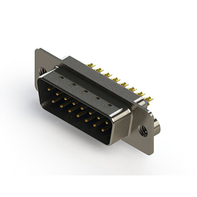 627-M15-222-LT2 by EDAC Inc. - 627M SERIES VERTICAL D-SUB PLUG
