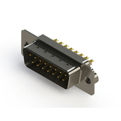 627-M15-222-WN2 by EDAC Inc. - 627M SERIES VERTICAL D-SUB PLUG