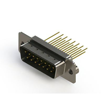 627-M15-223-GT2 by EDAC Inc. - CONNECTOR D-SUB PLUG 15POS VERT SLDR