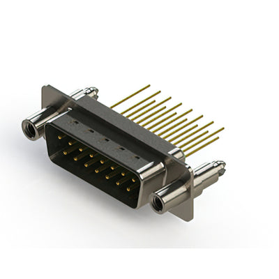 627-M15-223-GT6 by EDAC Inc. - CONNECTOR D-SUB PLUG 15POS VERT SLDR