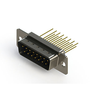 627-M15-223-LN1 by EDAC Inc. - CONNECTOR D-SUB PLUG 15POS VERT SLDR