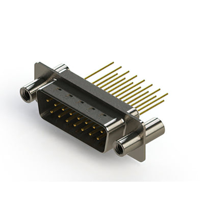 627-M15-223-WN4 by EDAC Inc. - CONNECTOR D-SUB PLUG 15POS VERT SLDR