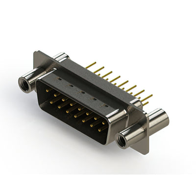 627-M15-320-BN4 by EDAC Inc. - 627M SERIES VERTICAL D-SUB PLUG