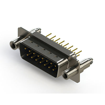 627-M15-320-LT6 by EDAC Inc. - 627M SERIES VERTICAL D-SUB PLUG