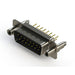 627-M15-320-LT6 by EDAC Inc. - 627M SERIES VERTICAL D-SUB PLUG