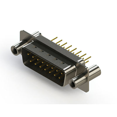 627-M15-320-WN4 by EDAC Inc. - 627M SERIES VERTICAL D-SUB PLUG