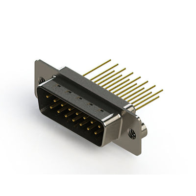627-M15-323-BT2 by EDAC Inc. - CONNECTOR D-SUB PLUG 15POS VERT SLDR