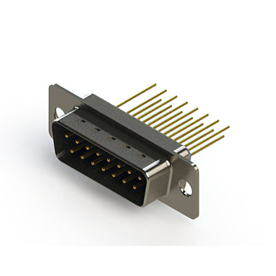 627-M15-323-LN1 by EDAC Inc. - CONNECTOR D-SUB PLUG 15POS VERT SLDR