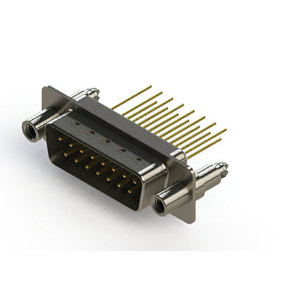 627-M15-323-WN6 by EDAC Inc. - CONNECTOR D-SUB PLUG 15POS VERT SLDR