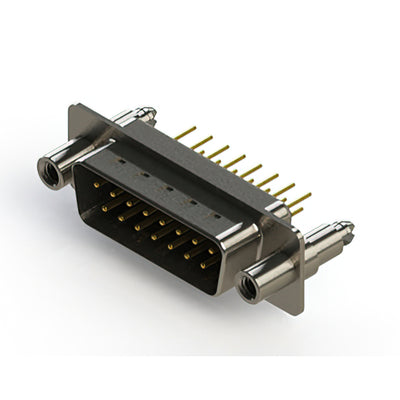 627-M15-620-BN6 by EDAC Inc. - 627M SERIES VERTICAL D-SUB PLUG