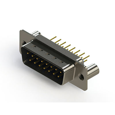 627-M15-620-LN3 by EDAC Inc. - 627M SERIES VERTICAL D-SUB PLUG