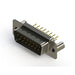 627-M15-620-WT3 by EDAC Inc. - 627M SERIES VERTICAL D-SUB PLUG