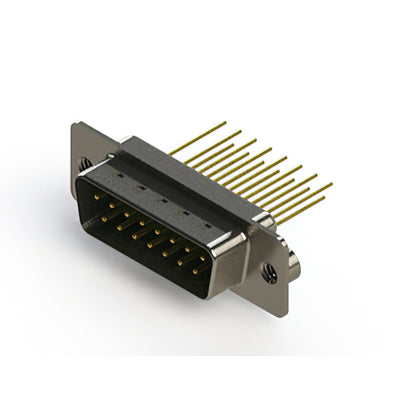 627-M15-623-GT2 by EDAC Inc. - CONNECTOR D-SUB PLUG 15POS VERT SLDR