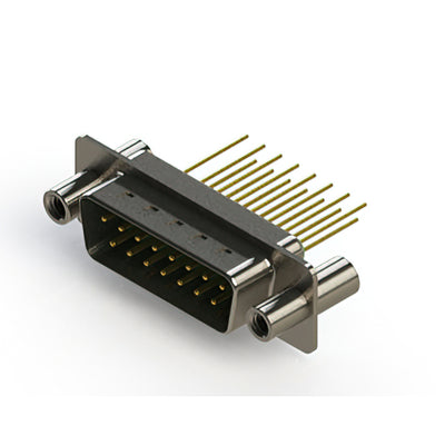 627-M15-623-GT4 by EDAC Inc. - CONNECTOR D-SUB PLUG 15POS VERT SLDR