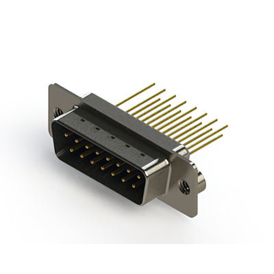 627-M15-623-LT2 by EDAC Inc. - CONNECTOR D-SUB PLUG 15POS VERT SLDR