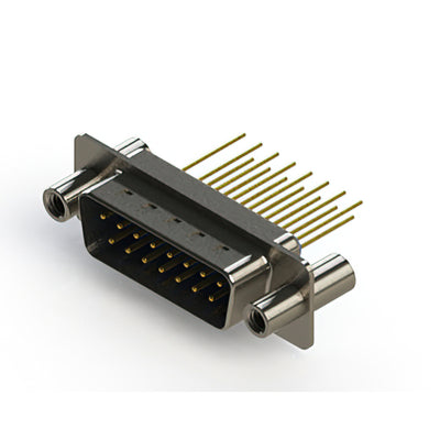 627-M15-623-LT4 by EDAC Inc. - CONNECTOR D-SUB PLUG 15POS VERT SLDR