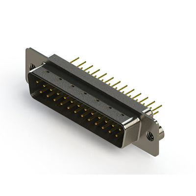 627-M25-220-WN2 by EDAC Inc. - 627M SERIES VERTICAL D-SUB PLUG