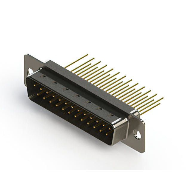 627-M25-223-WT1 by EDAC Inc. - CONNECTOR D-SUB PLUG 25POS VERT SLDR