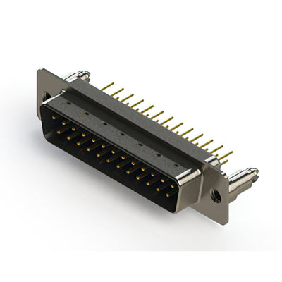 627-M25-320-LT5 by EDAC Inc. - 627M SERIES VERTICAL D-SUB PLUG