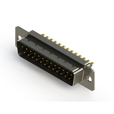 627-M25-322-BN1 by EDAC Inc. - 627M SERIES VERTICAL D-SUB PLUG