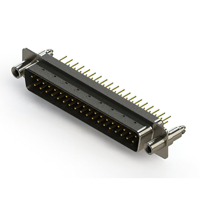 627-M37-220-BN6 by EDAC Inc. - 627M SERIES VERTICAL D-SUB PLUG