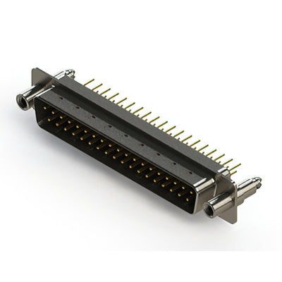 627-M37-320-BT6 by EDAC Inc. - 627M SERIES VERTICAL D-SUB PLUG