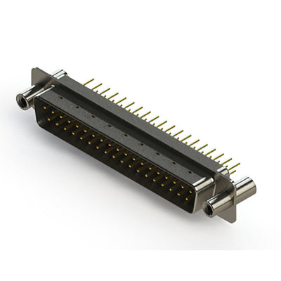 627-M37-320-WT4 by EDAC Inc. - 627M SERIES VERTICAL D-SUB PLUG