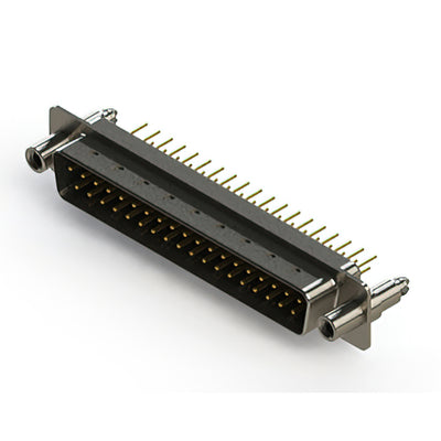 627-M37-620-BN6 by EDAC Inc. - 627M SERIES VERTICAL D-SUB PLUG