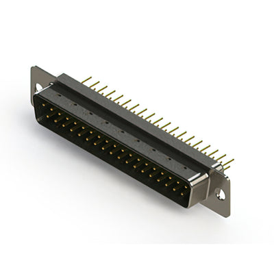 627-M37-620-GN1 by EDAC Inc. - 627M SERIES VERTICAL D-SUB PLUG