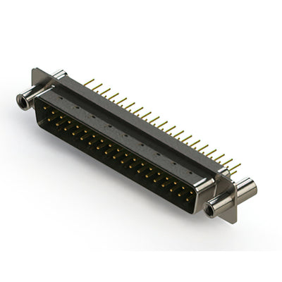 627-M37-620-GN4 by EDAC Inc. - 627M SERIES VERTICAL D-SUB PLUG
