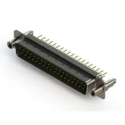 627-M37-620-GT6 by EDAC Inc. - 627M SERIES VERTICAL D-SUB PLUG