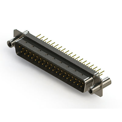 627-M37-620-WT4 by EDAC Inc. - 627M SERIES VERTICAL D-SUB PLUG