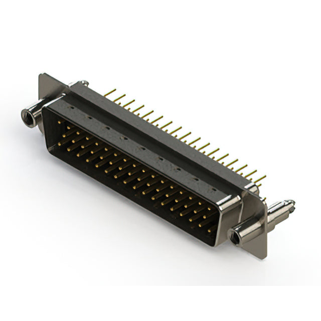 627-M50-220-BN6 by EDAC Inc. - 627M SERIES VERTICAL D-SUB PLUG