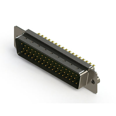 627-M50-222-GN2 by EDAC Inc. - 627M SERIES VERTICAL D-SUB PLUG