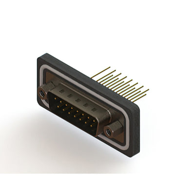 627-W15-221-012 by EDAC Inc. - CONNECTOR D-SUB PLUG 15P PNL MNT SLDR
