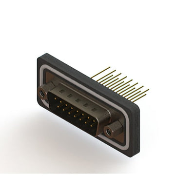 627-W15-321-012 by EDAC Inc. - CONNECTOR D-SUB PLUG 15P PNL MNT SLDR