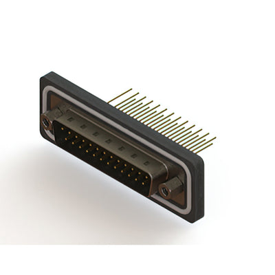 627-W25-221-012 by EDAC Inc. - CONNECTOR D-SUB PLUG 25P PNL MNT SLDR